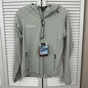 Outdoor Research 50+ SPF Women’s Ferrosi Hooded Bone color Jacket size small